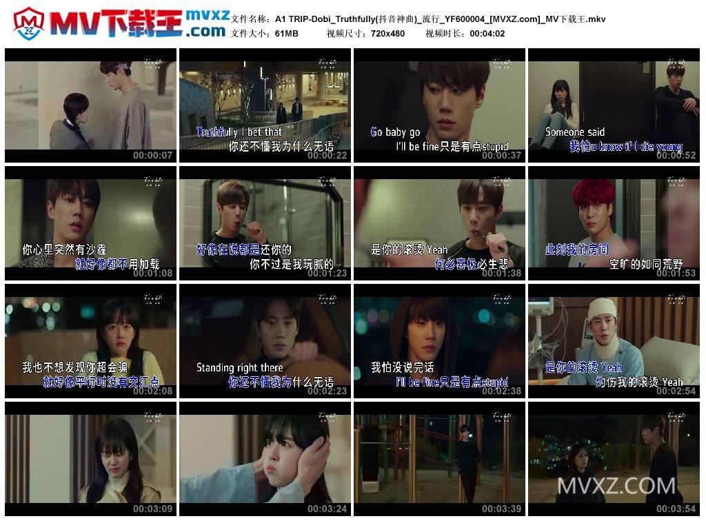 A1 TRIP-Dobi_Truthfully(抖音神曲)_流行_YF600004